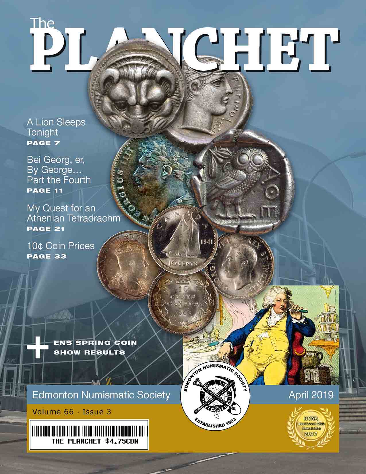 The Planchet Numismatic Magazine: April 2019