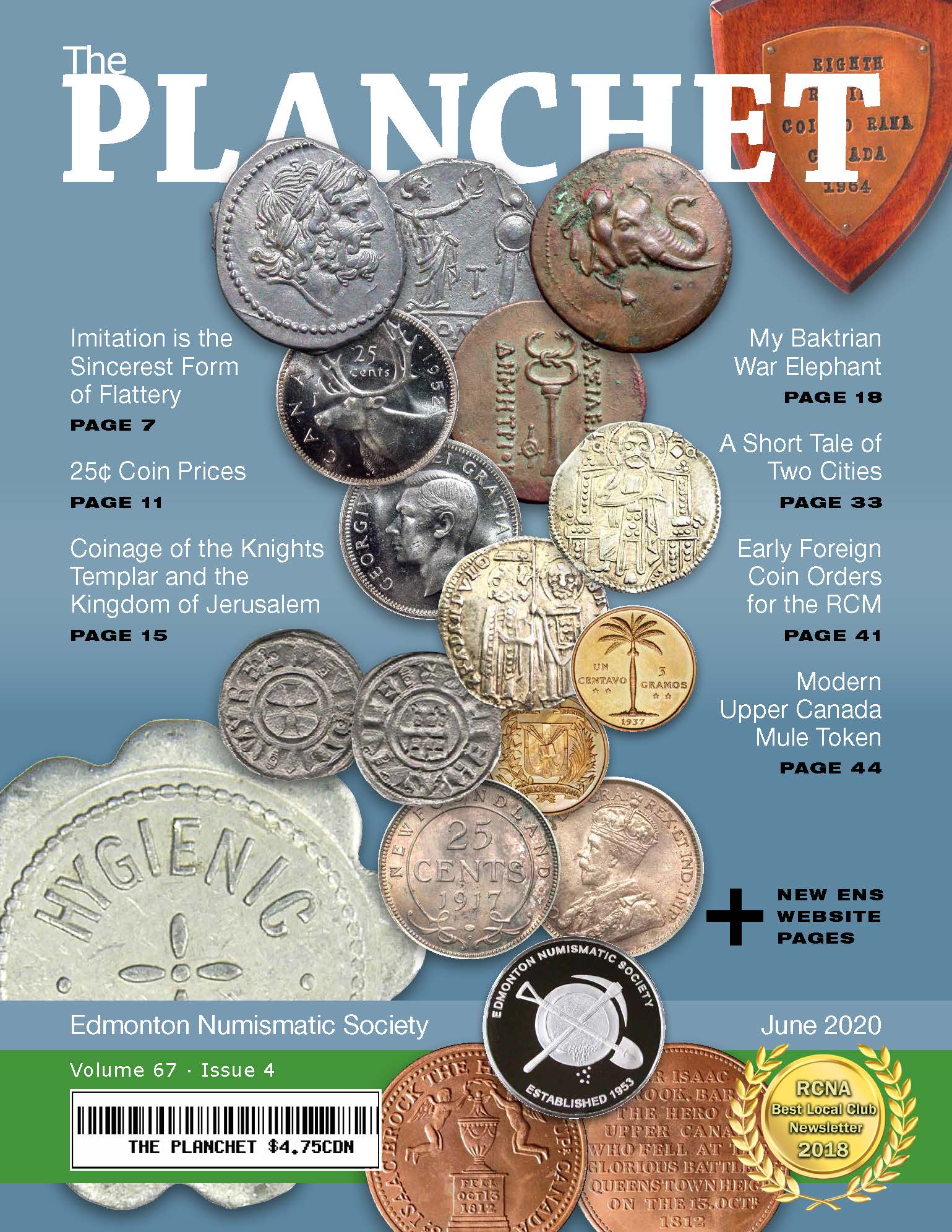 The Planchet Numismatic Magazine: June 2020
