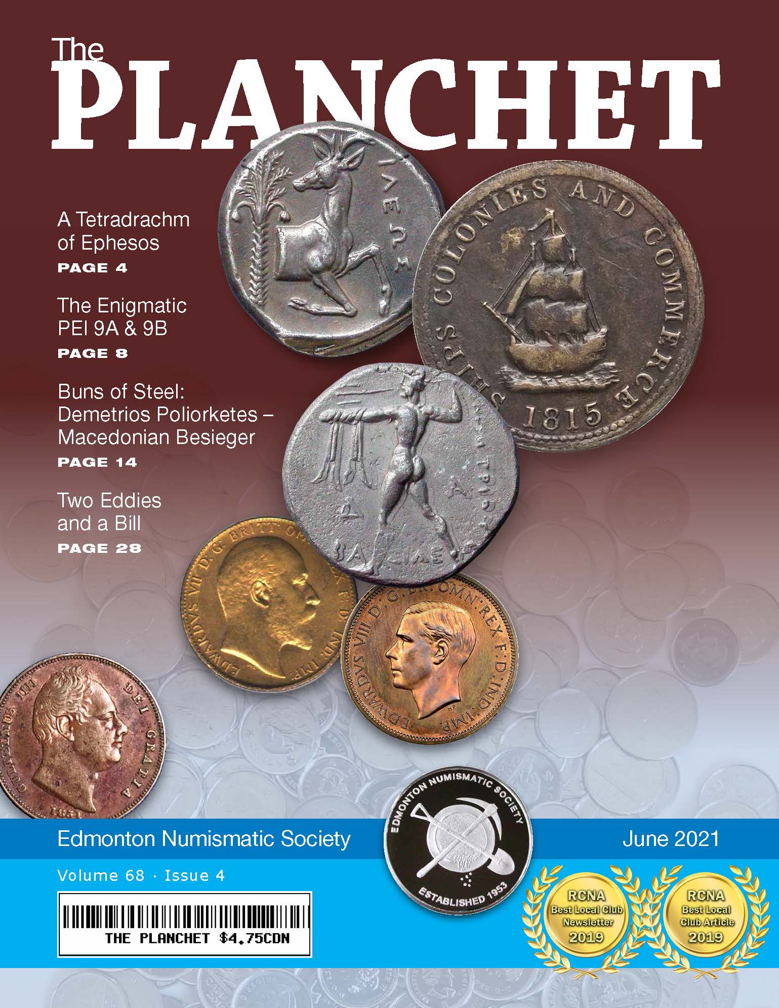 <span class="hpt_headertitle">The Planchet Numismatic Magazine: June 2021</span>