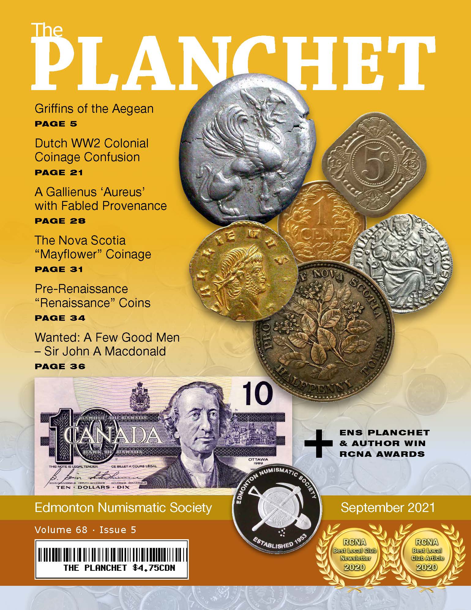 <span class="hpt_headertitle">The Planchet Numismatic Magazine: Sept 2021</span>