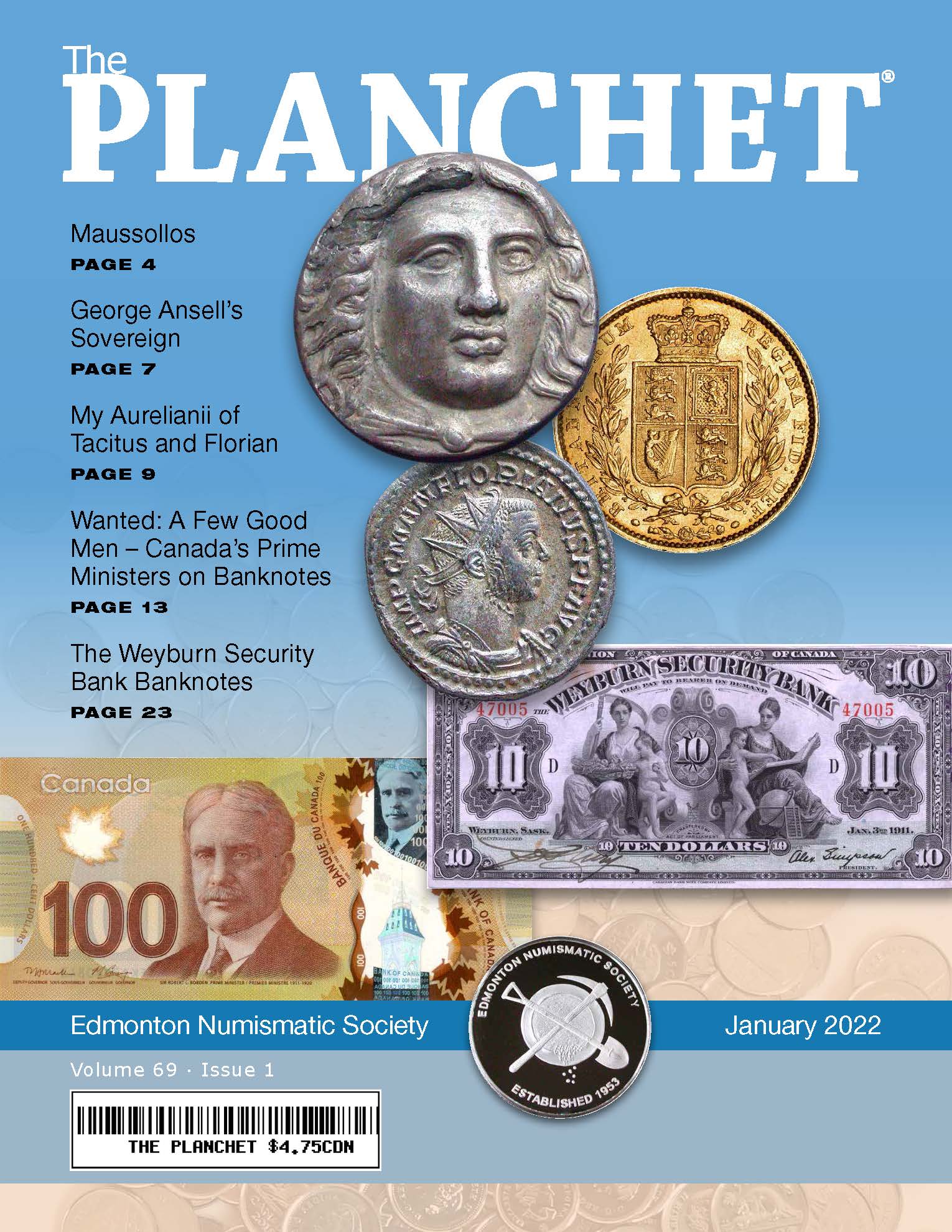 <span class="hpt_headertitle">The Planchet Numismatic Magazine: Jan 2022</span>