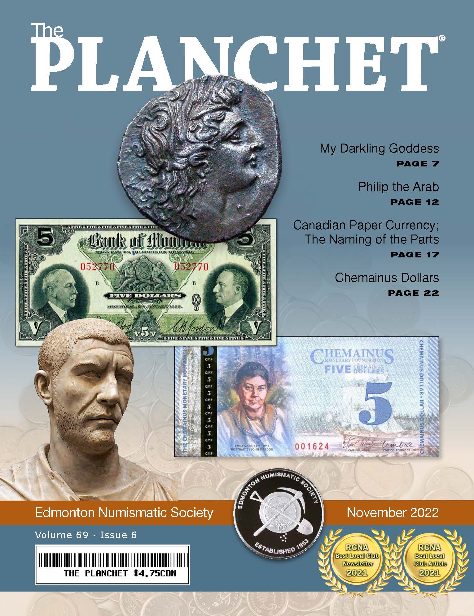 The Planchet Numismatic Magazine: Nov 2022