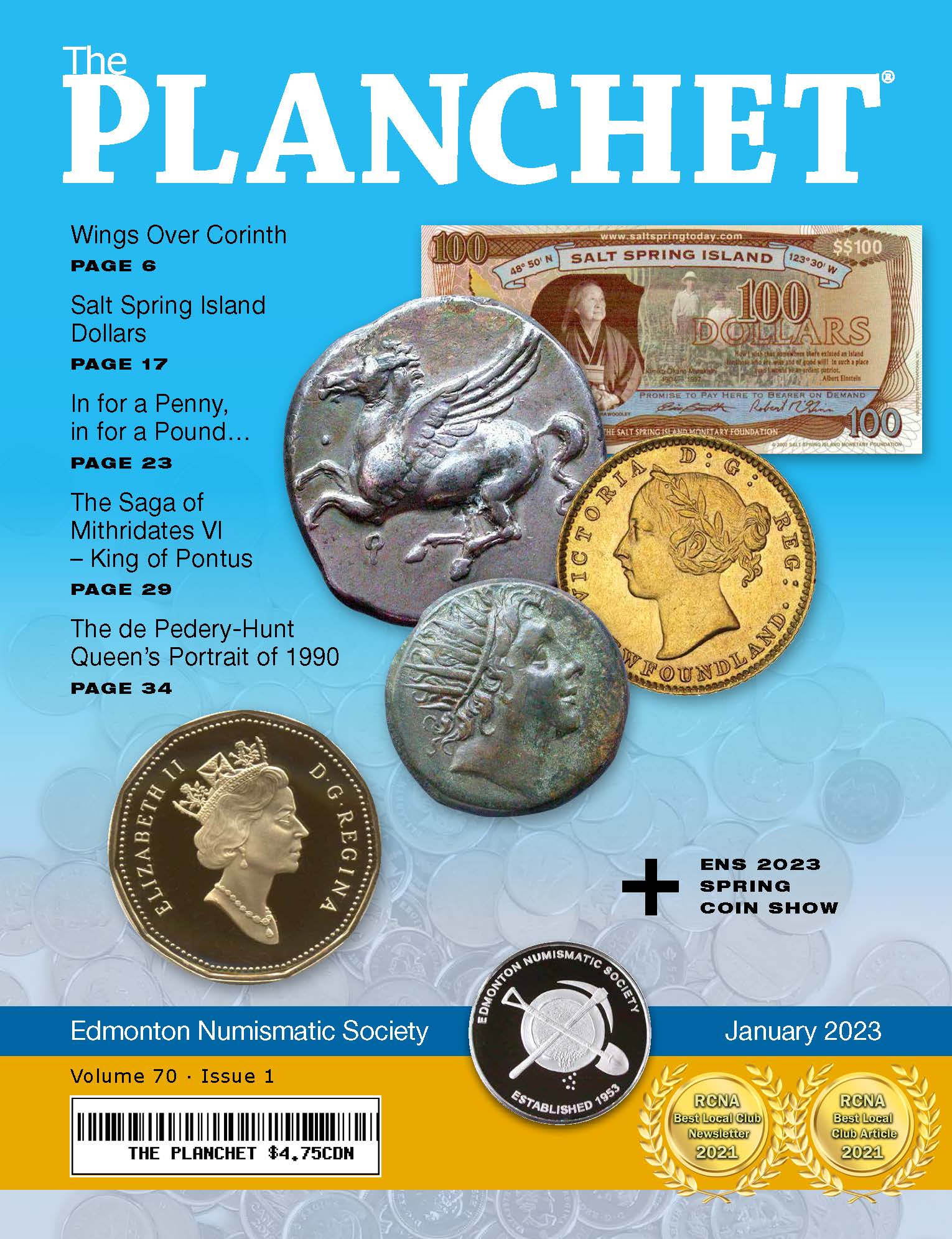 The Planchet Numismatic Magazine: Jan 2023