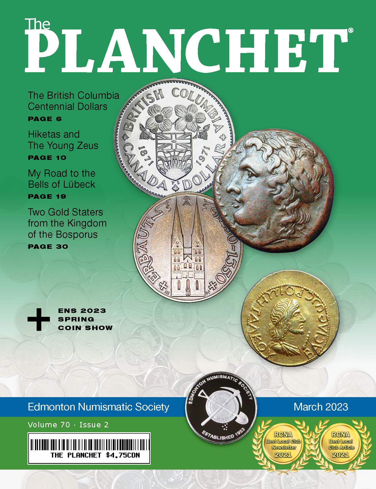 The Planchet Numismatic Magazine: Mar 2023