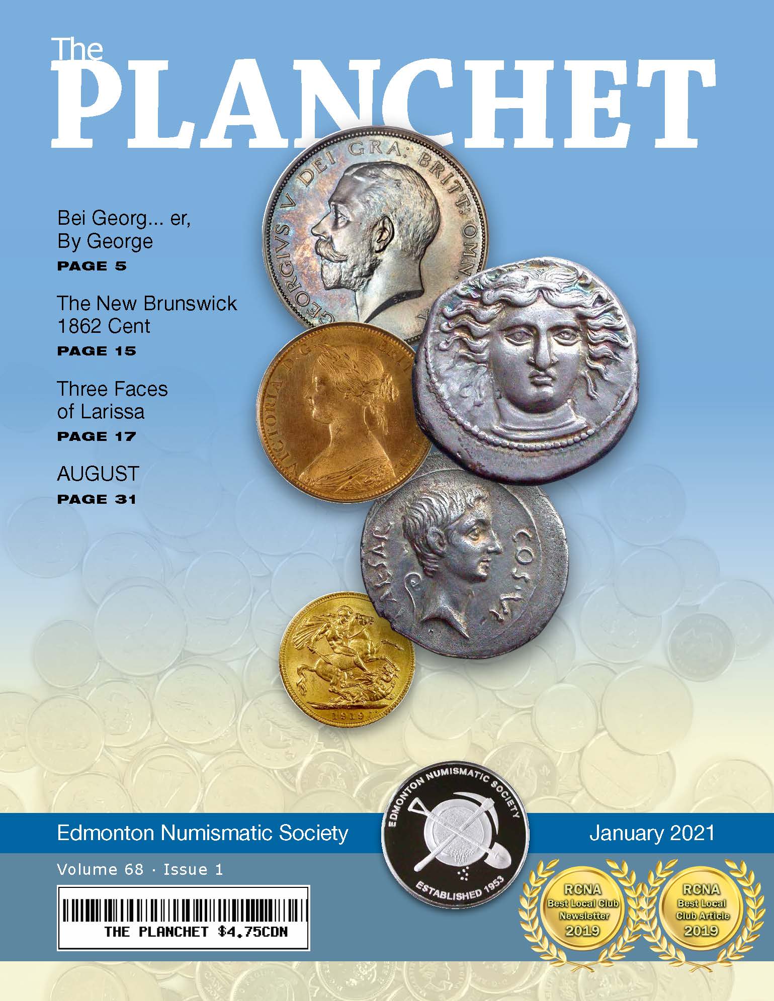The Planchet Numismatic Magazine: January 2021