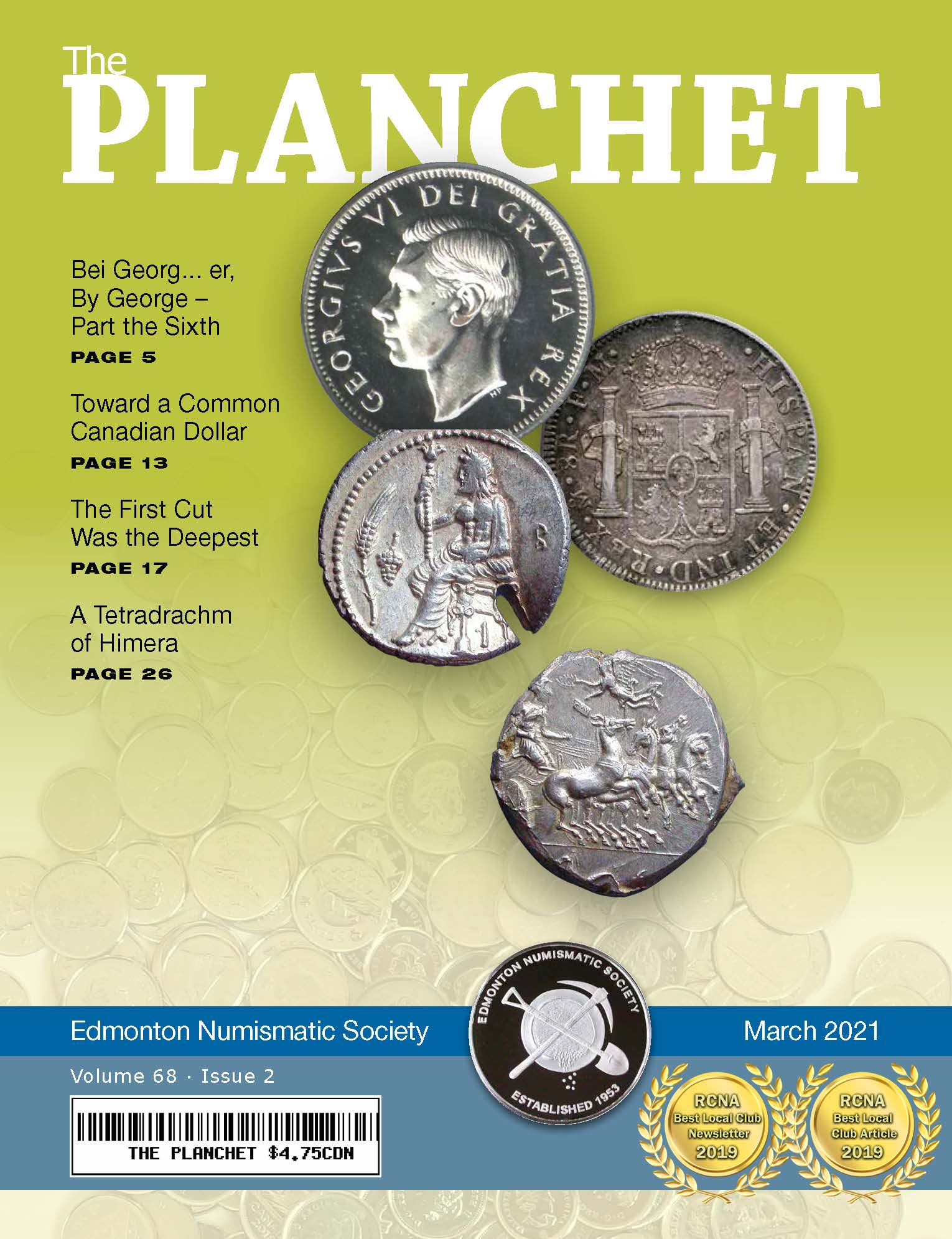 <span class="hpt_headertitle">The Planchet Numismatic Magazine: March 2021</span>