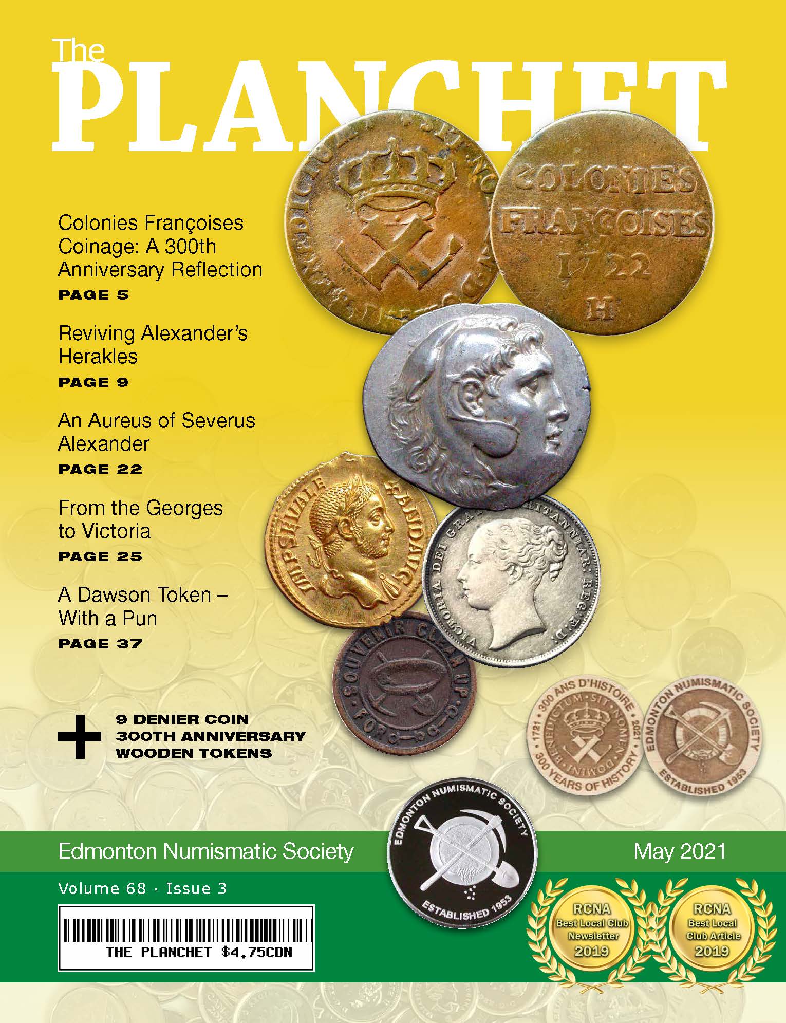 <span class="hpt_headertitle">The Planchet Numismatic Magazine: May 2021</span>