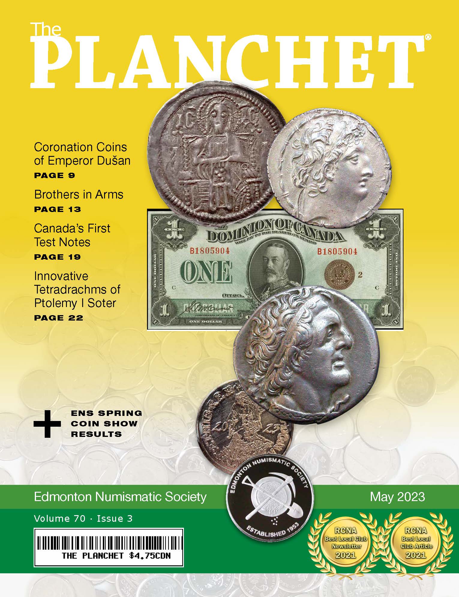The Planchet Numismatic Magazine: May 2023