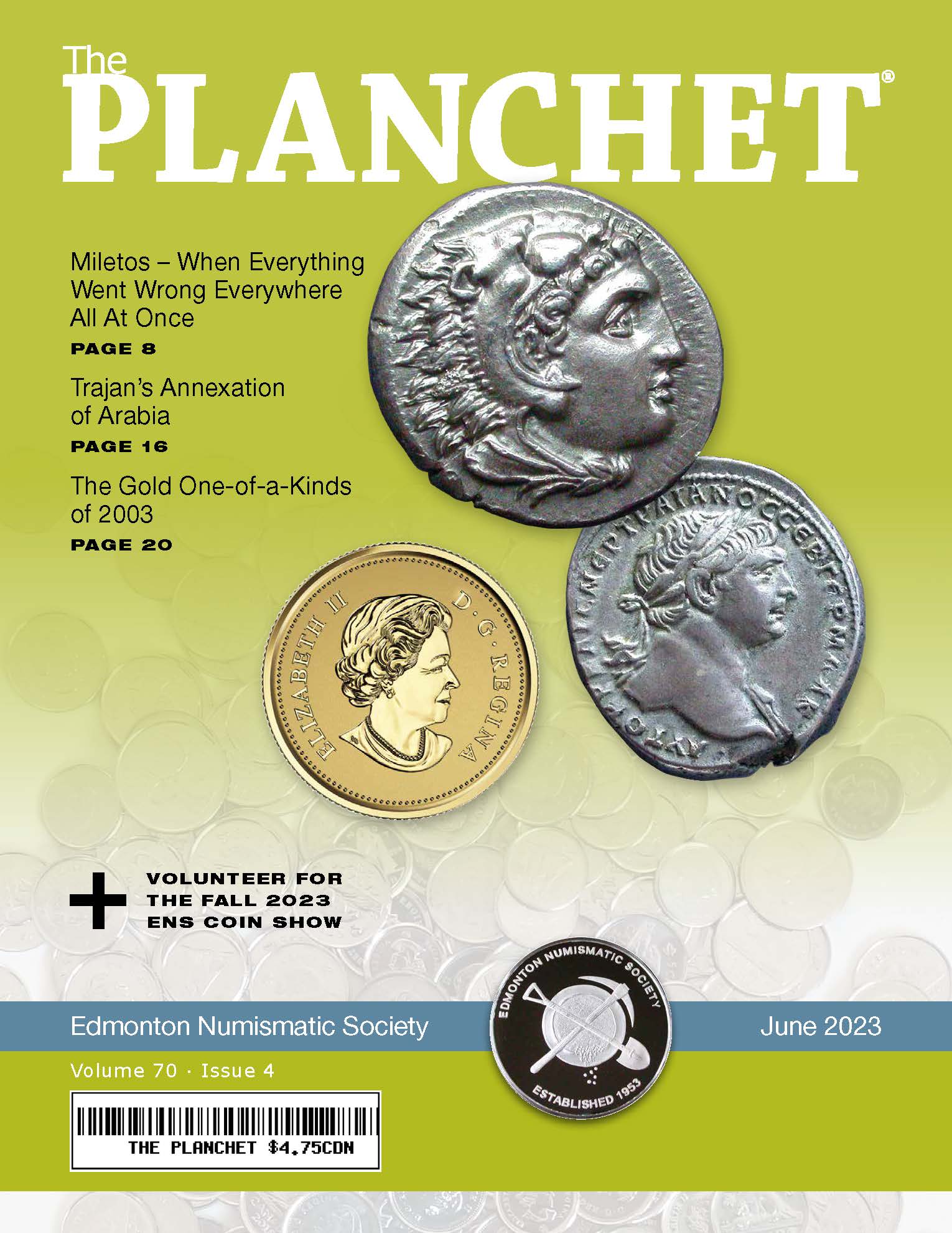 The Planchet Numismatic Magazine: June 2023