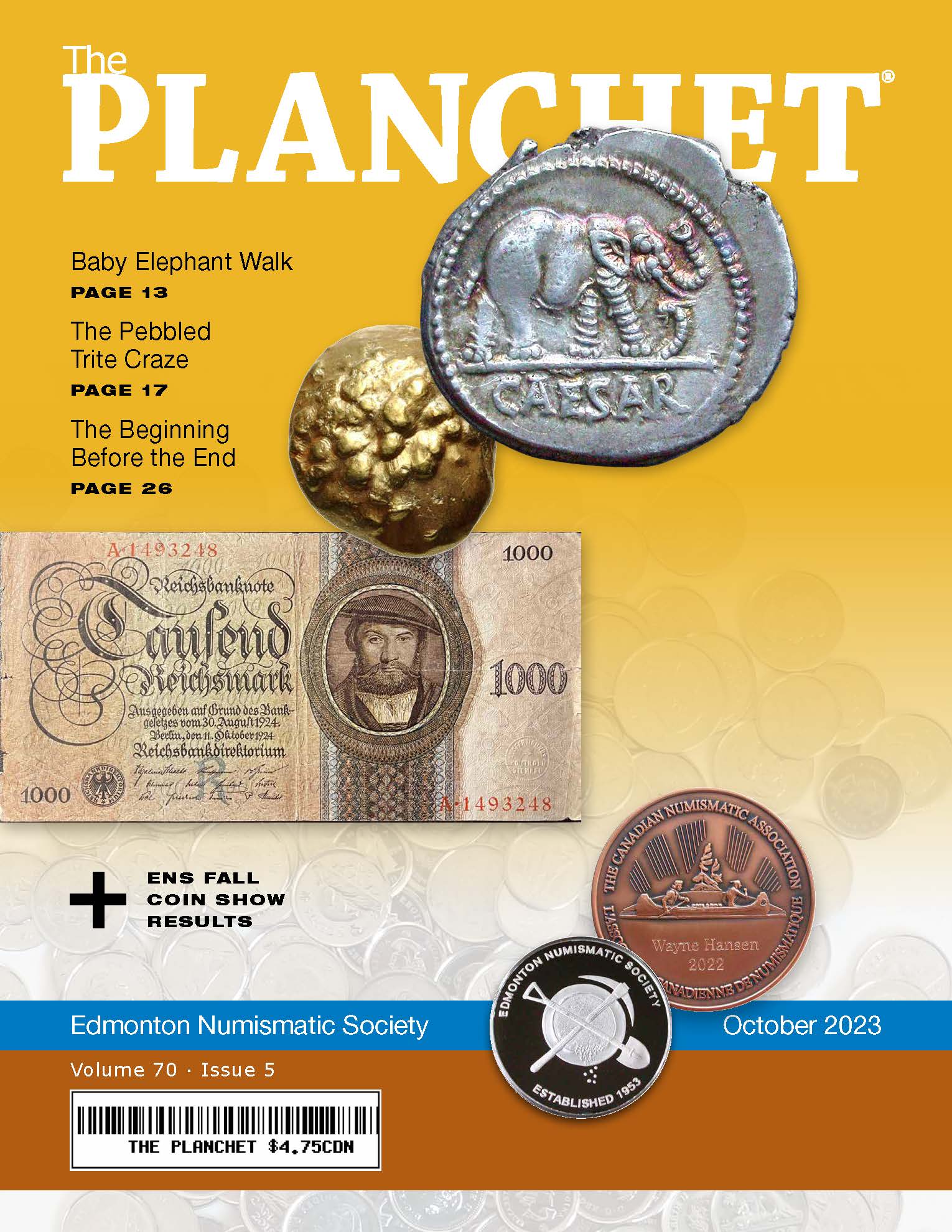 Protected: The Planchet Numismatic Magazine: October 2023