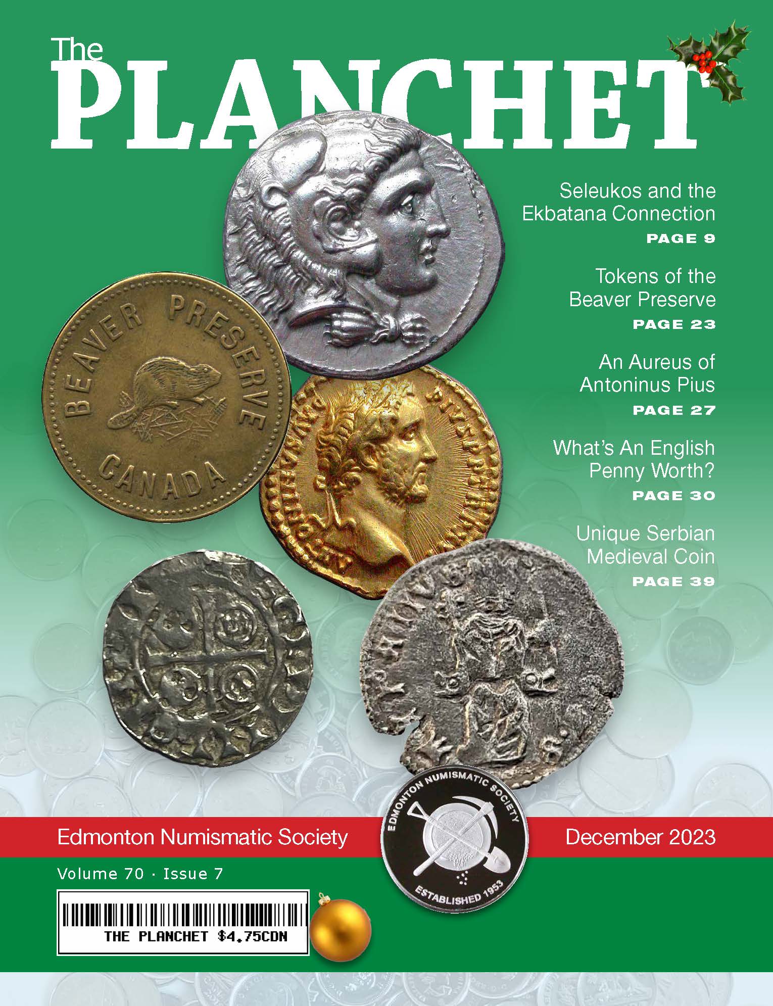 Protected: The Planchet Numismatic Magazine: December 2023