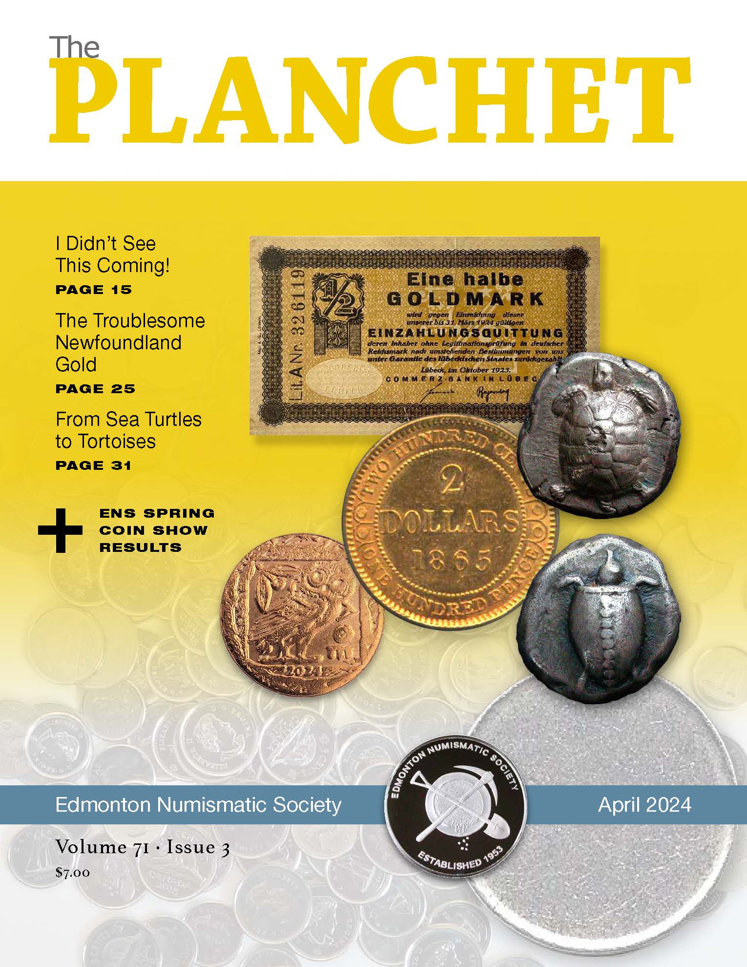 Protected: The Planchet Numismatic Magazine: April 2024
