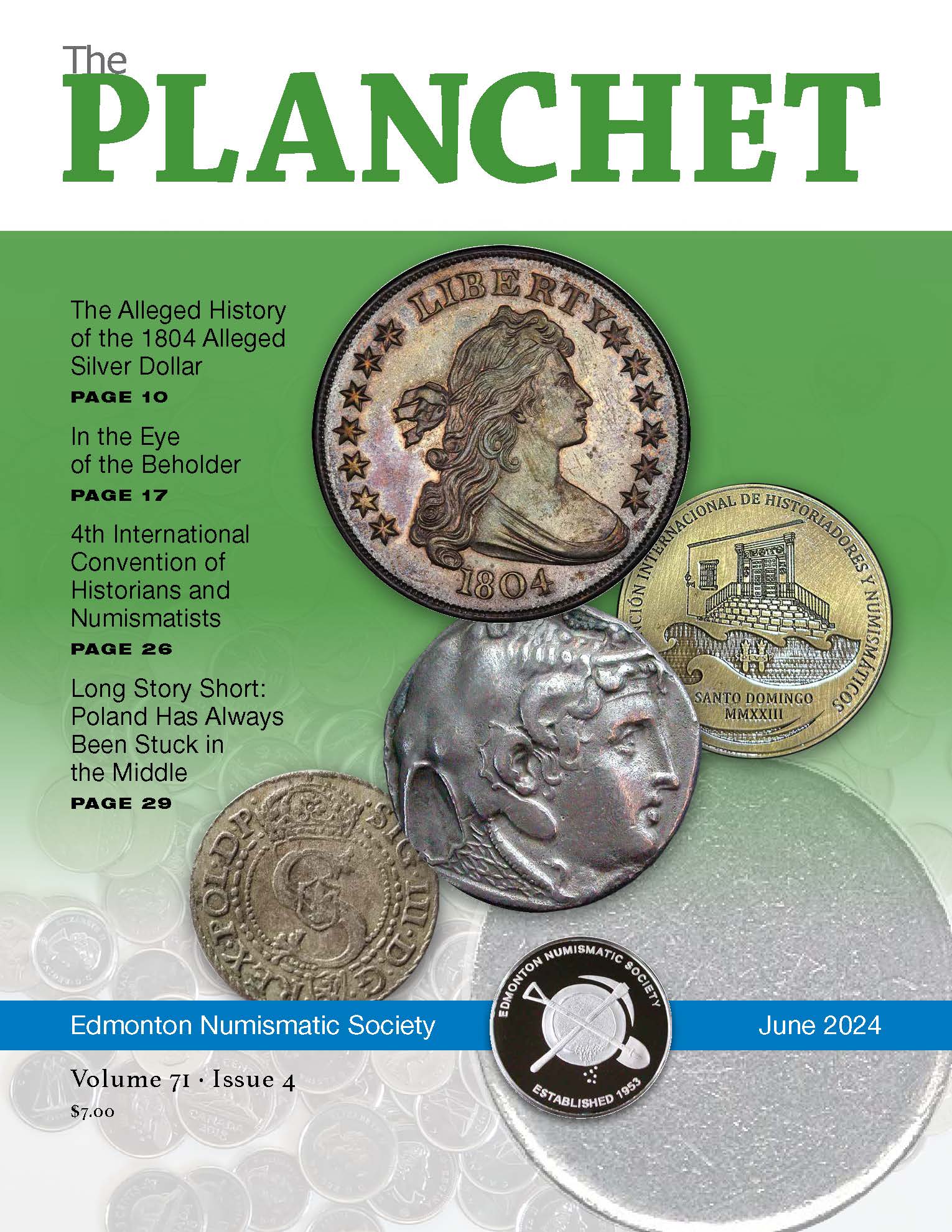 Protected: The Planchet Numismatic Magazine: June 2024