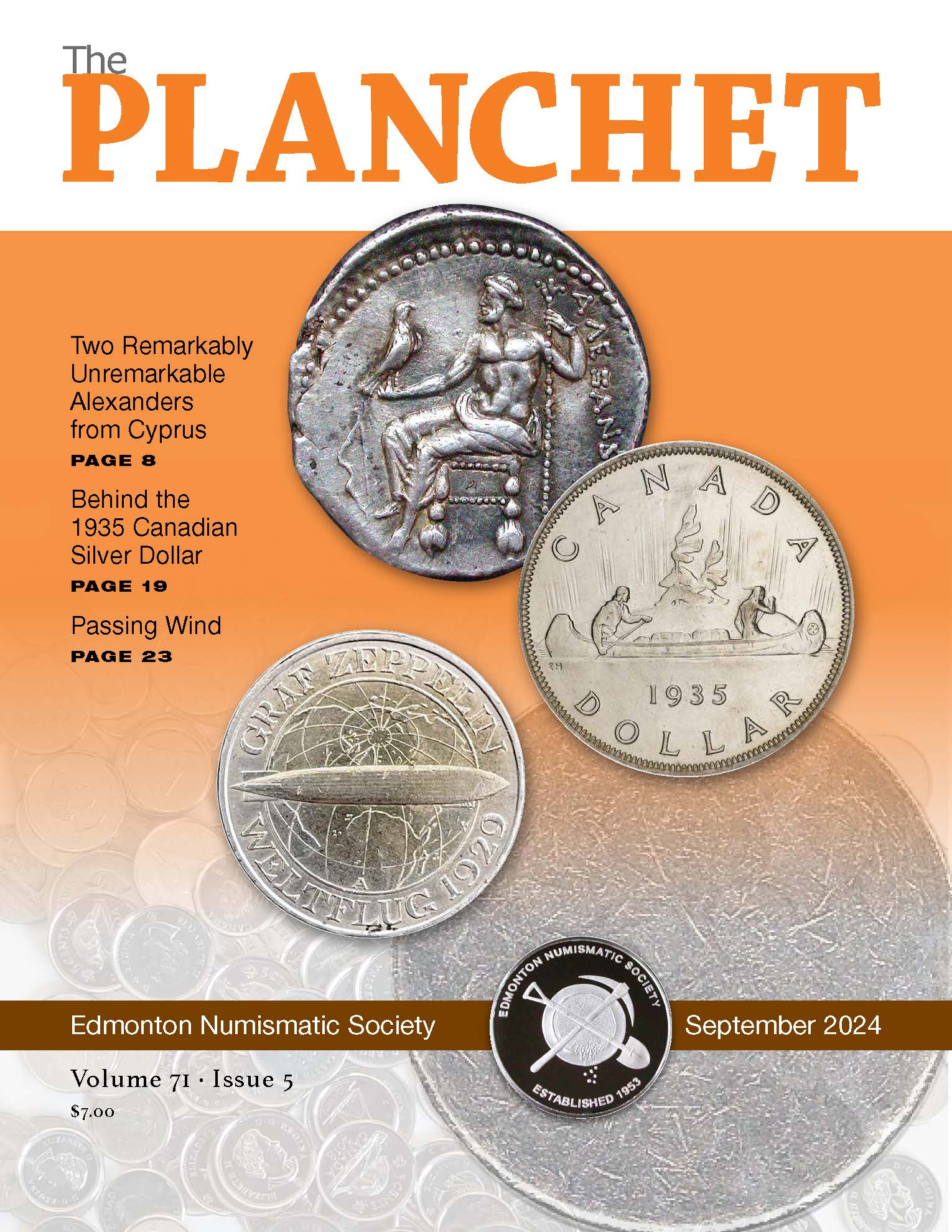 Protected: The Planchet Numismatic Magazine: September 2024