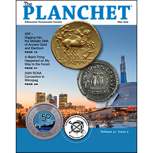 Protected: The Planchet Numismatic Magazine: May 2026