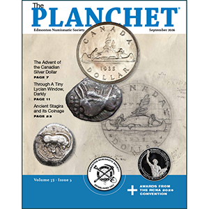 Protected: The Planchet Numismatic Magazine: September 2026